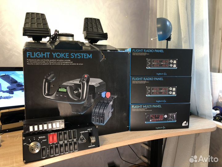 Комплект для авиасимулятора Logitec