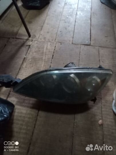 Фары на mazda 3 bk хэтчбек