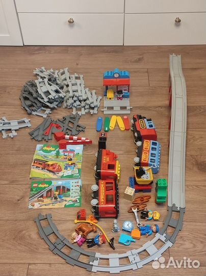 Lego duplo поезд 10874, 10872 и 10897