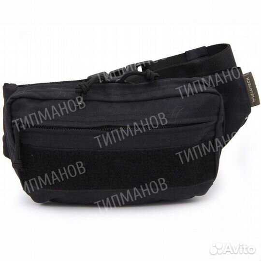 Поясная сумка-кобура черная Wartech UP-116 V.2