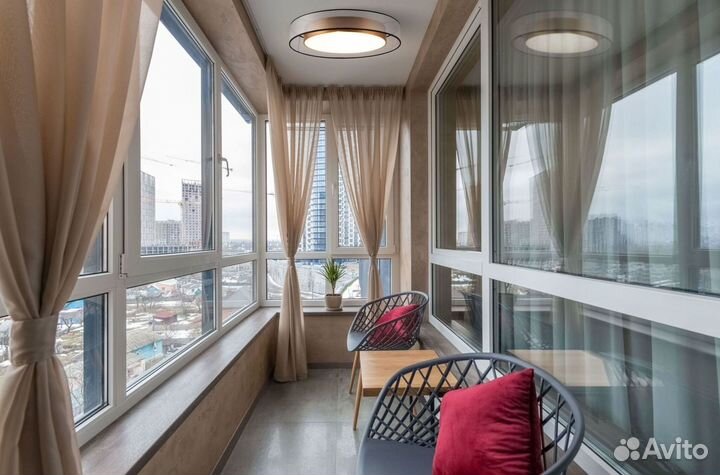 Окна на балкон