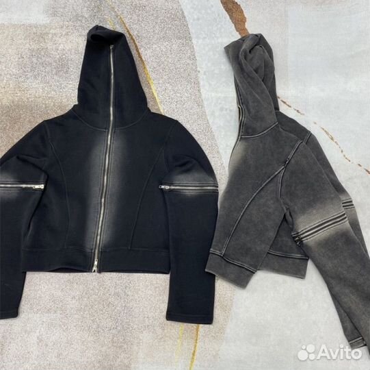 Зип худи Rick owens женское Opium Y2K