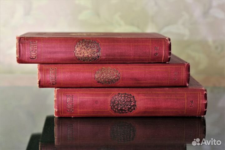 Собрание сочинений Й.В.Гете. В 3 книгах 6 томов