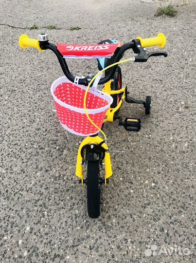 Новый детский велосипед Kreiss 12 дюймов