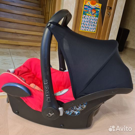 Автолюлька maxi-cosi с 0-13кг.с козырьком от тени