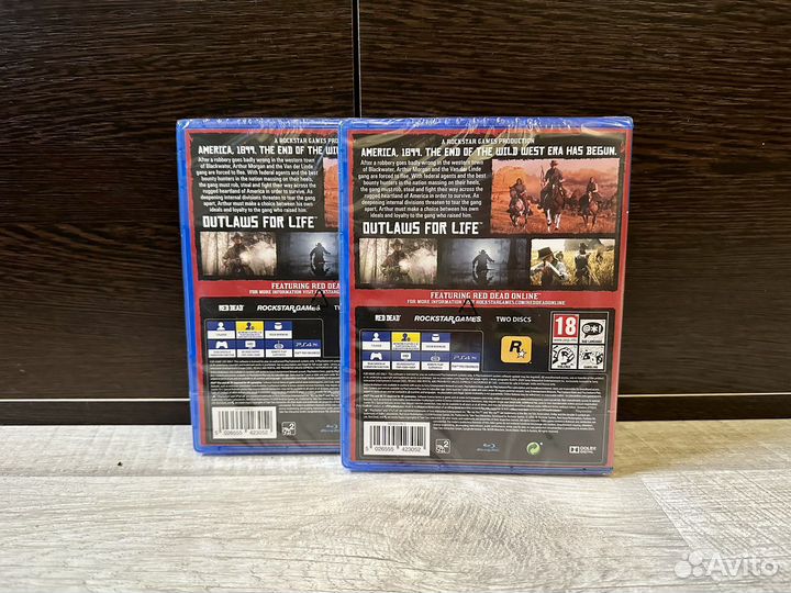 Red dead redemption 2 ps4 диск новый