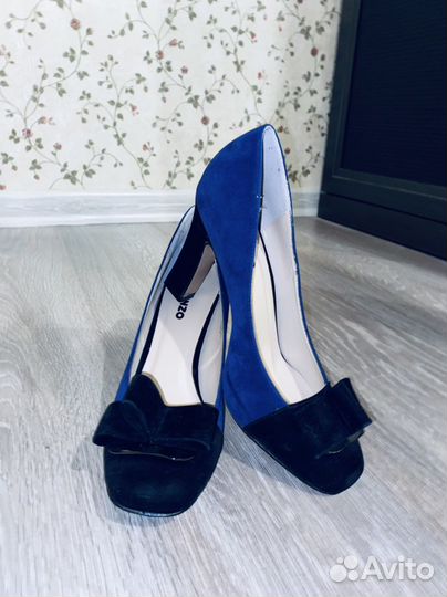 Туфли синие 38 размер