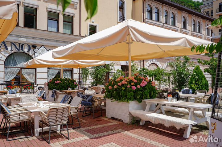 Уличные зонты для кафе в наличии