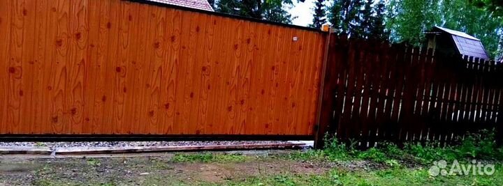 Ворота откатные с автоматикой