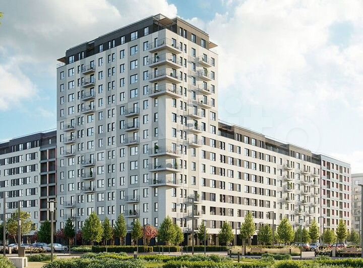 2-к. квартира, 38,6 м², 6/17 эт.