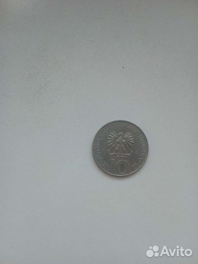 Монеты польша(мицкевич) и германии (фрг и гдр)