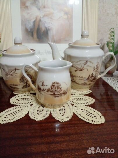 Сервиз чайный СССР. Барановский