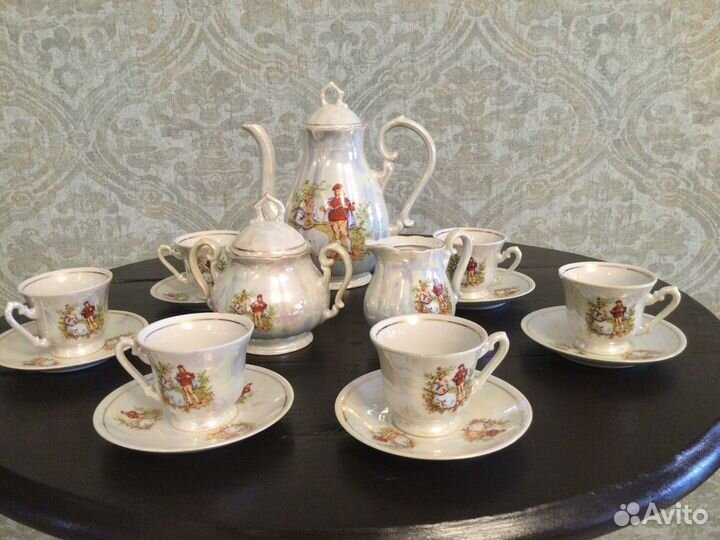 Сервиз кофейный (Мадонна, пастушка)