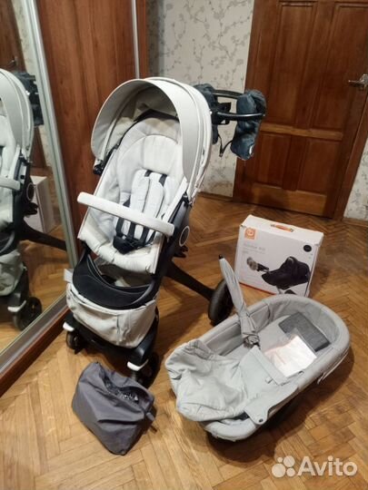 Коляска Stokke xplory 2 в 1 V5 True Black