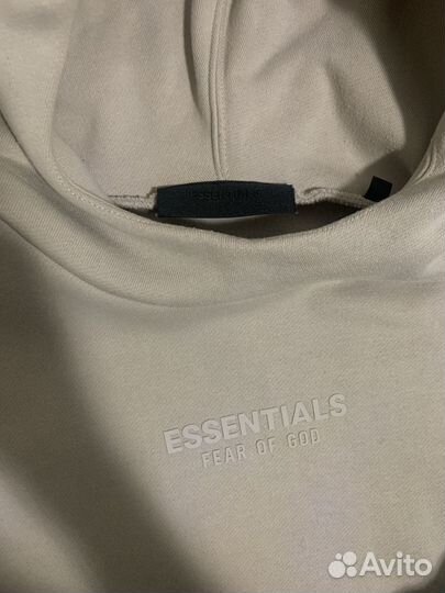 Худи Essentials fear of god оригинал