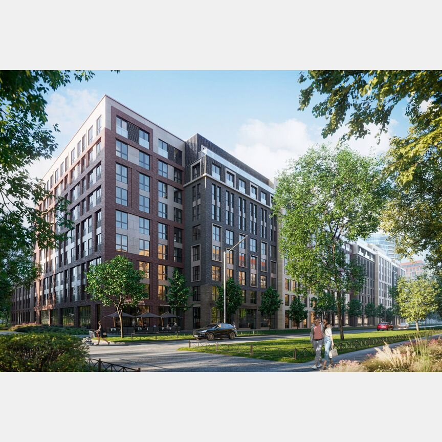 2-к. квартира, 74,7 м², 2/9 эт.