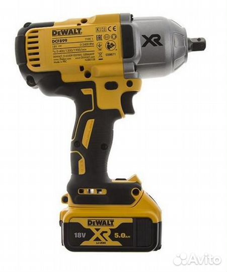 Гайковерт Аккумуляторный DeWalt DCF899 18v Li-Ion