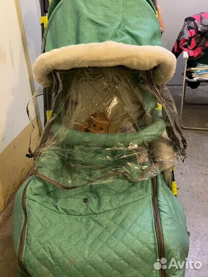 Детские санки коляска бу