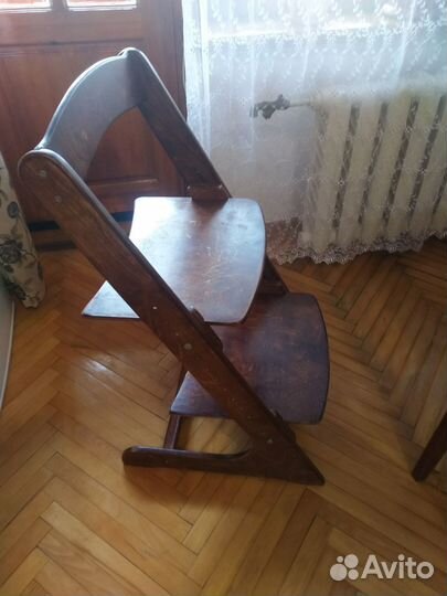 Детский растущий стул конек горбунок