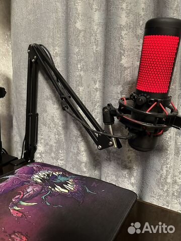 Микрофон hyperx quadcast + пантограф купить в Москве | Электроника | Авито