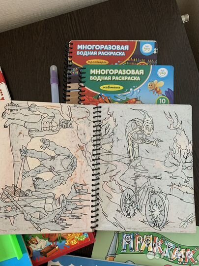 Детские книги и раскраски
