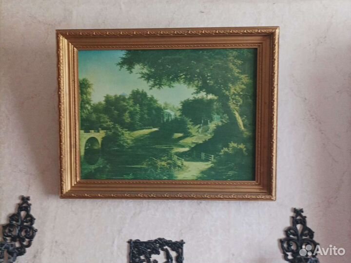 Картина на ткани4шт.доста