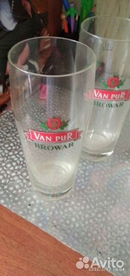 Стаканы пивные 4шт