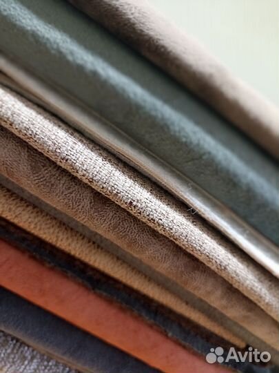 Лоскуты мебельной ткани для рукоделия