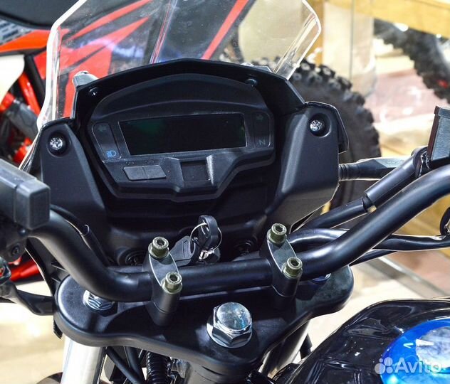 Мотоцикл дорожный rockot spectrum 150 черный