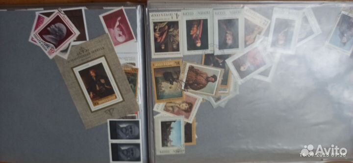 Альбом с почтовыми марками СССР