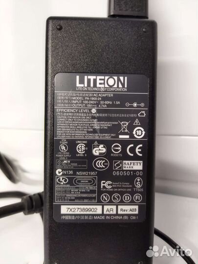 Блок питания для ноутбука 19V/4.74А / 90W