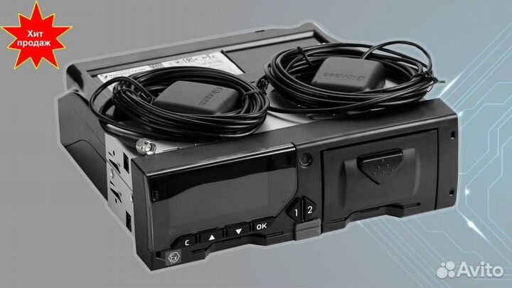 Тахограф Меркурий та001 с блоком нкм.Под ключ