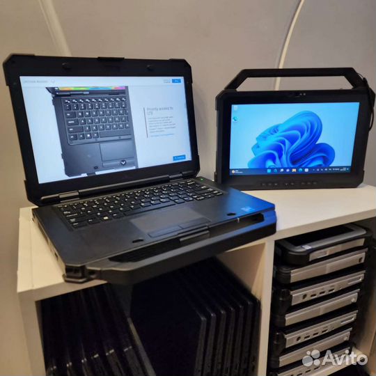 Защищенный ноутбук dell