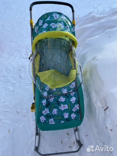 Коляска санки Nika kids умка