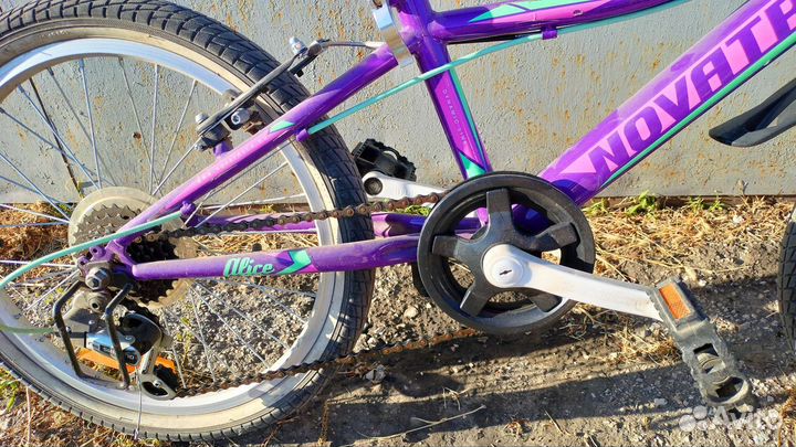 Подростковый велосипед Novatrack Alice Disc 20