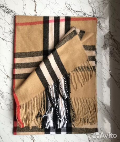 Шарф burberry кашемир
