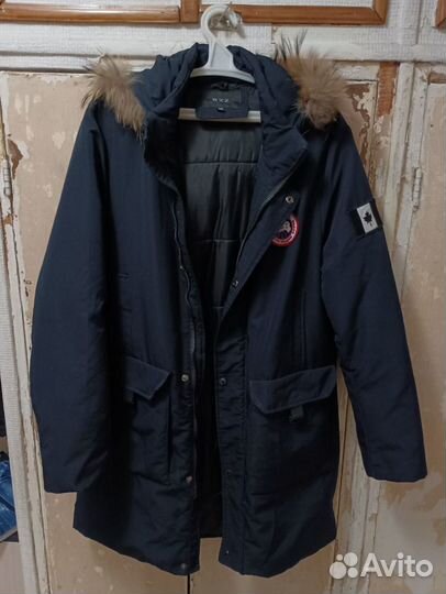 Мужская зимняя куртка парка 50 52
