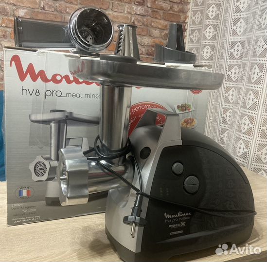 Мясорубка Moulinex hv8 pro