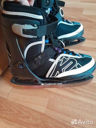 Коньки раздвижные с 33-37 р-р