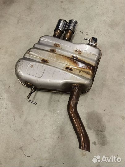 Глушитель bmw f10 5 series