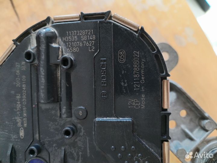 Моторчик стеклоочистителя Ford focus 3