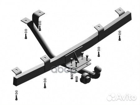 Фаркоп без электрики для а/м LADA Niva, Travel
