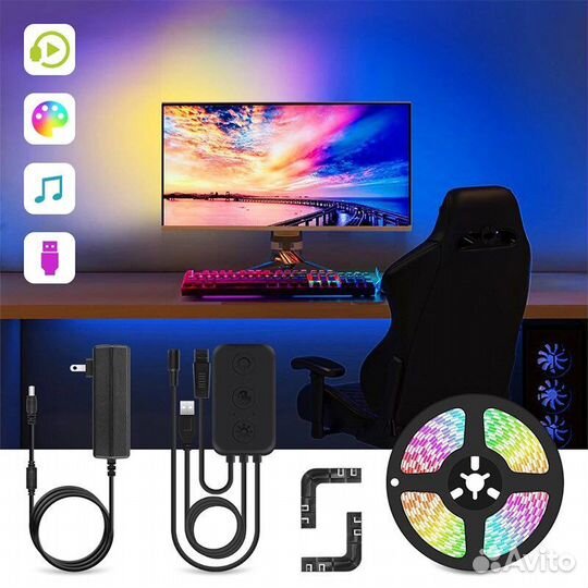 Фоновая подсветка монитора (Ambilight для пк)