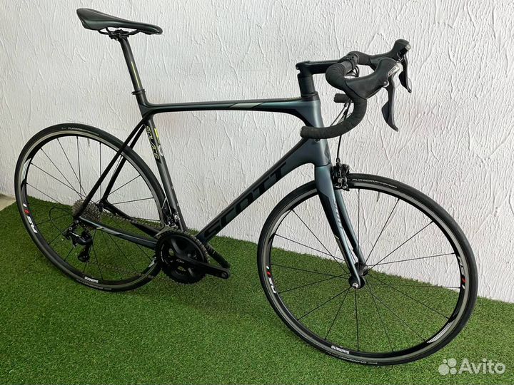 Carbon шоссе Scott Solace 20 Shimano 105 8,3кг XL