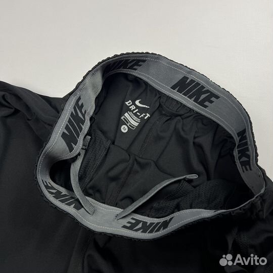 Шорты Nike Оригинал M Широкие Черные (Jordan Air)