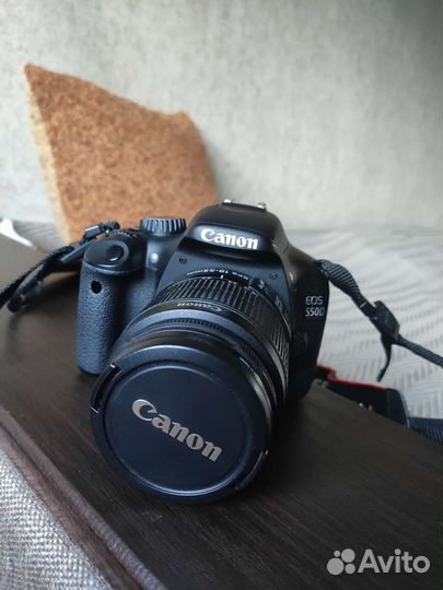 Зеркальный фотоаппарат canon 550d
