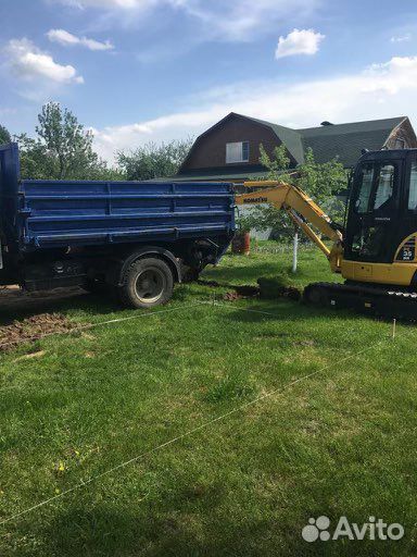 Услуги мини экскаватора