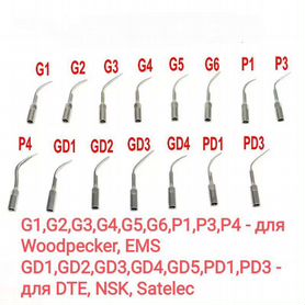 Насадки, ключ для у/з EMS,Woodpecker,DTE,sirona