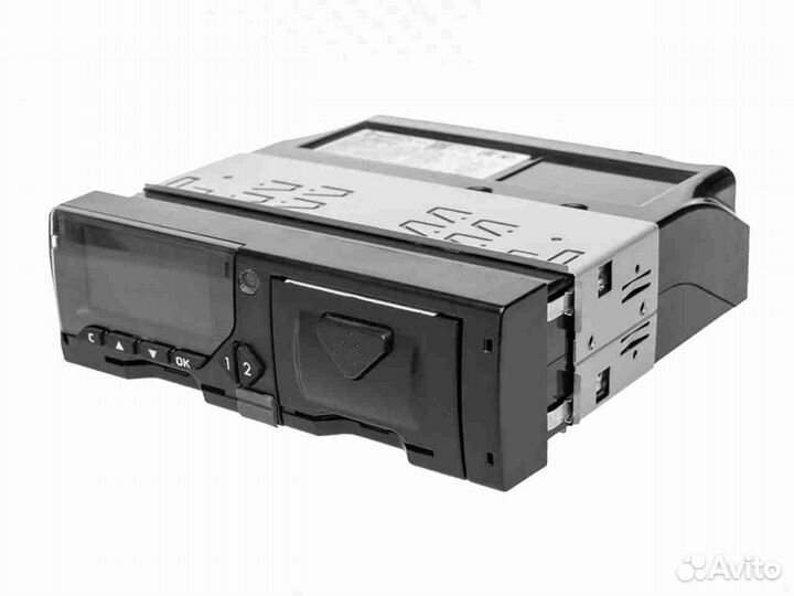 Тахограф VDO 3283 с чипом скзи.С подключением