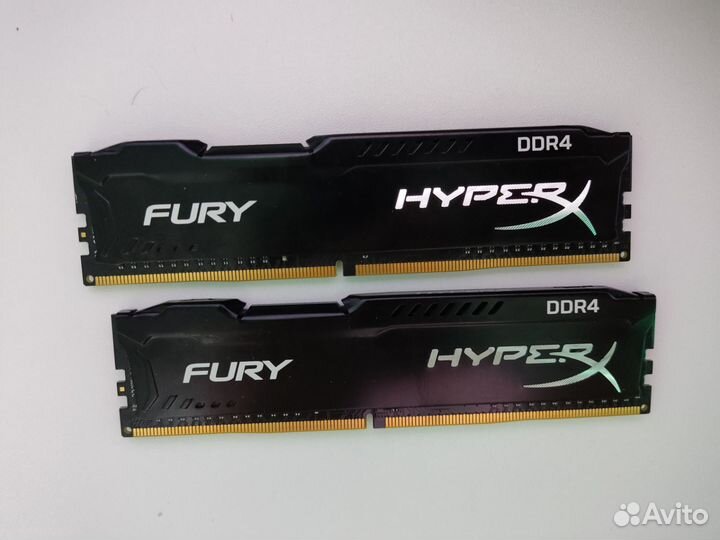 Оперативная память Kingston hyperx ddr4 8x2